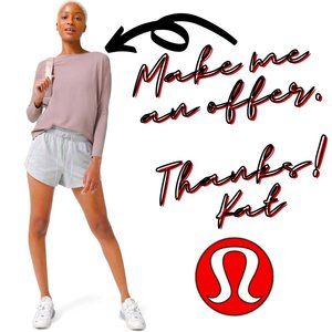 Lululemon Back in Action LS  SZ 8 | Violet Verbena